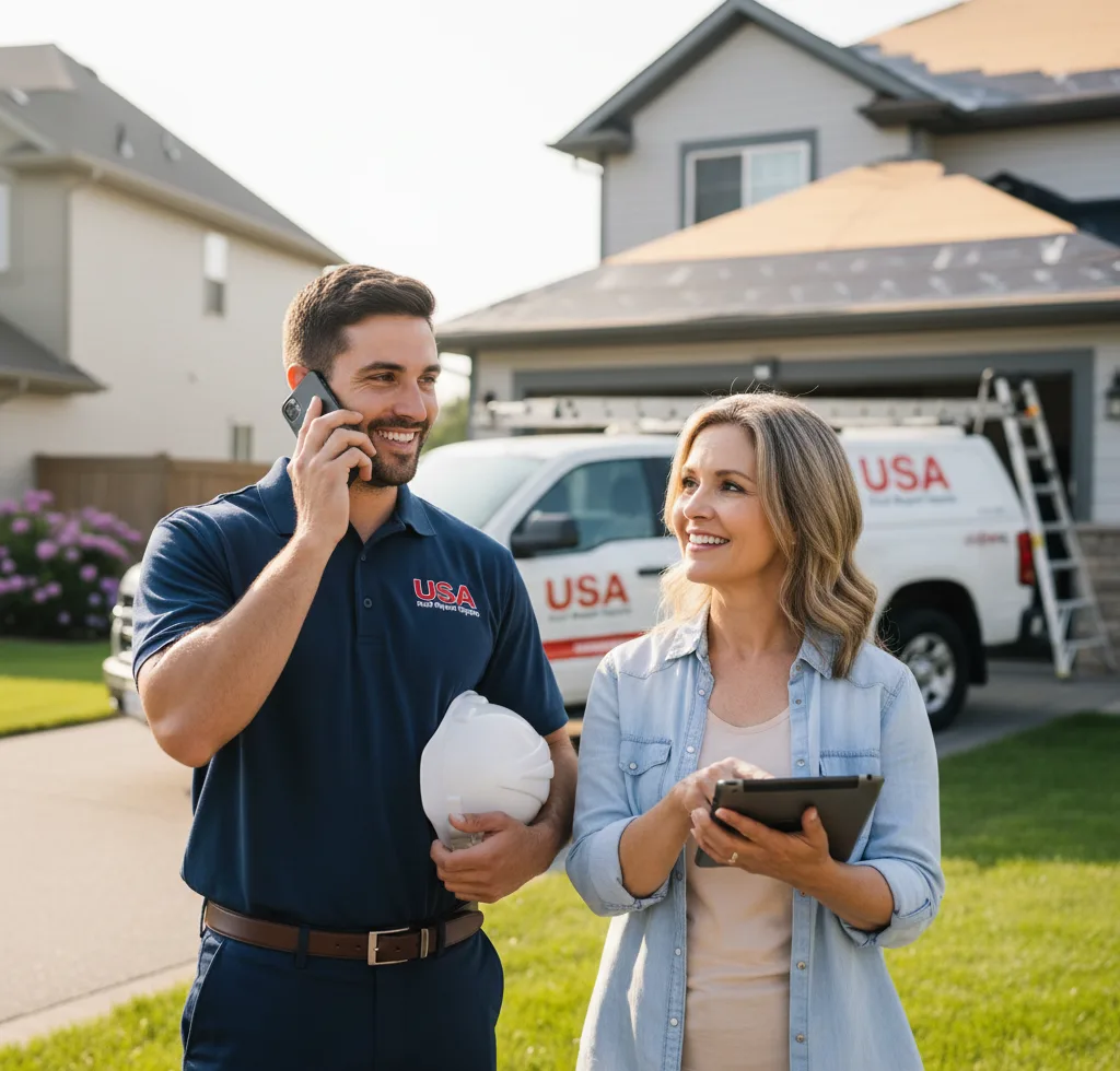 USA Roof Repair Experts customer support in Red Hill